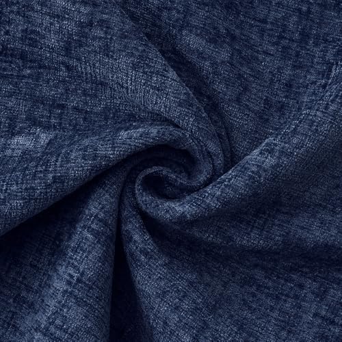 MIULEE Decorative Couch Throw Pillow Covers 16x16 Inch Navy Blue 2 Pack - Image 4