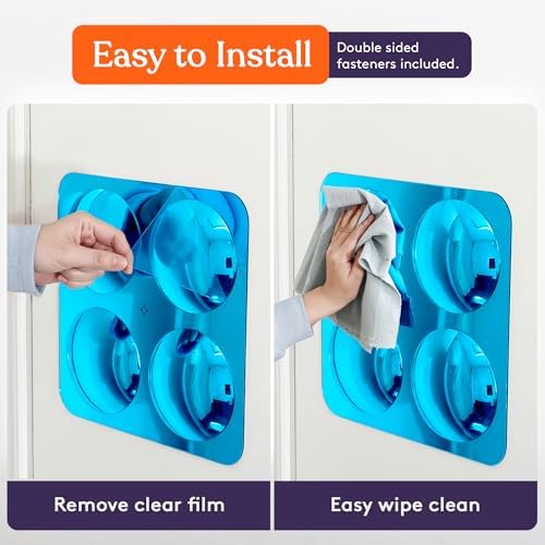 Special Supplies Sensory Bubble Wall Mirror - Interactive Colorful Acrylic Mirrors for Wall Decoration and Sensory Toys for Kids Classroom or Home - Room Decor -Visual, Tactile Stimulation - (4) - Image 5
