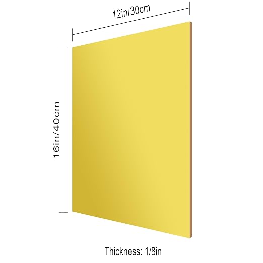 12x16 Inches Gold Mirror Acrylic Sheet – 2 Pcs Reflective Acrylic Panel for DIY Crafts, Home Décor & More (30x40 cm) - Image 2