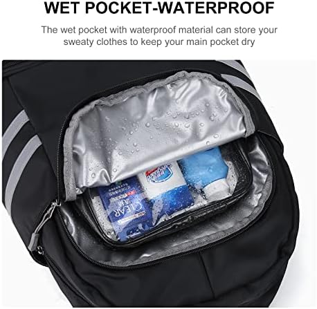 SYCNB Gym Backpack for Women with Shoes Compartment,Sports Backpack - Image 5