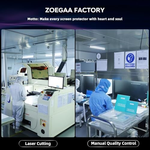ZOEGAA Laptop Privacy Screen 17 inch 5:4, 17 inch Removable Anti Blue Light Glare Eye Protection Shield, Black Blackout Anti Spy Desktop Security Private Filter - Image 2