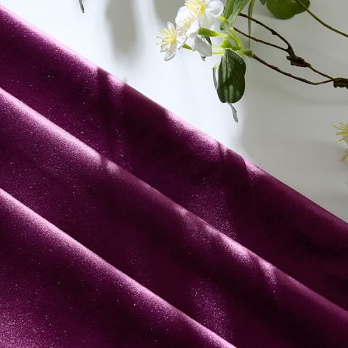 GIGIZAZA Velvet Pillow Covers 12x20 Decorative Pillows Pack of 2 Purple - Image 5