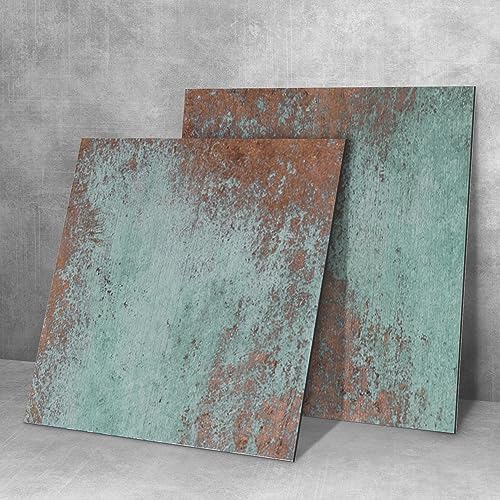 LiveInUrban Flat Metal Wall Panels Rustic Finish for Kitchen- Bronze by LiveInUrban