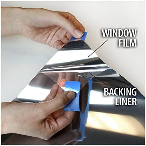 BDF S15 Window Film Daytime Privacy and Heat Control Mirror Silver 15 (Dark) - 60in X 100ft - Image 5