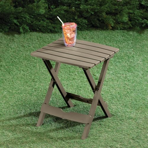 Adams Quik-Fold Side Table, 1, Portobello - Image 2