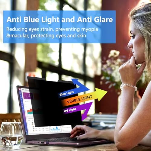 Magnetic Laptop Privacy Screen 16 Inch 16:10, Removable Privacy Filter - Image 5