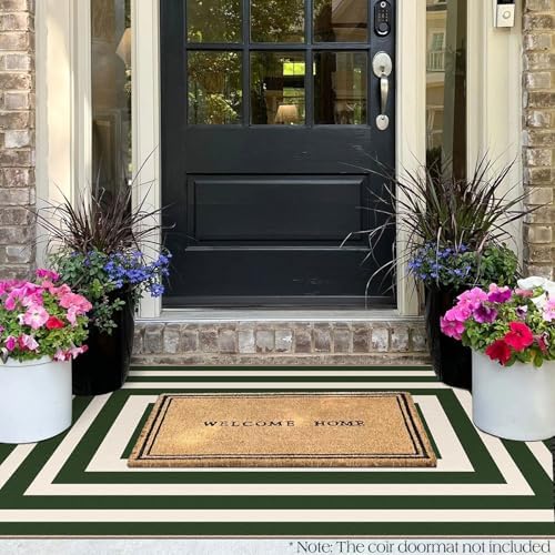 3x5 Modern Entry Rug - Washable Indoor Outdoor Mats for Front Door - Image 5