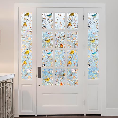 DKTIE Country Rustic Window Privacy Film Rainbow Film - Image 3
