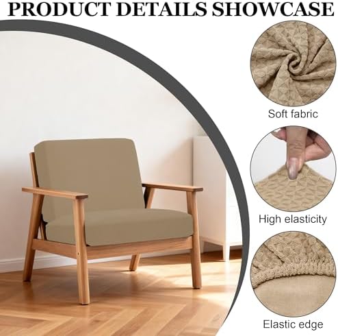 4 Pcs Outdoor Cushion Covers, Patio Sofa Cushion Covers Replacement - Image 3