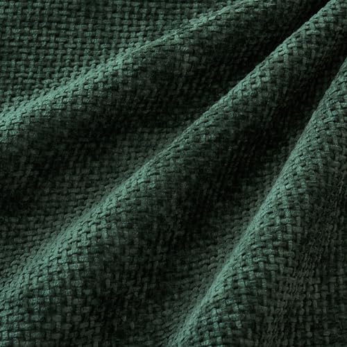 MIULEE Decorative Chenille Pillow Covers Christmas Green 18x18 Pack of 4 - Image 5