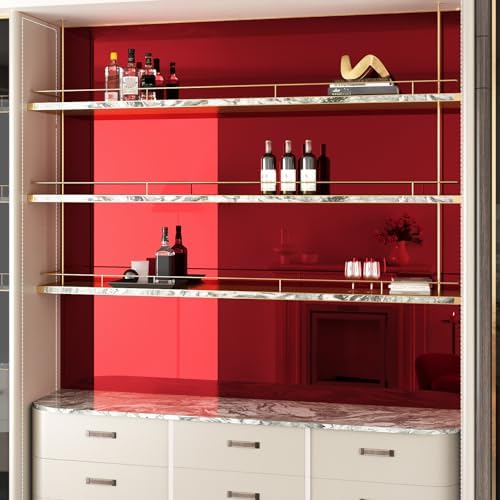 WESTICK Glossy Red Chrome Vinyl Roll Peel and Stick Metallic Permanent Vinyl for Christmas Decorations Self Adhesive Easy to Cut Red Mirror Wall Sticker for Cricut DIY Crafts Signs 15.8" x 80" - Image 5