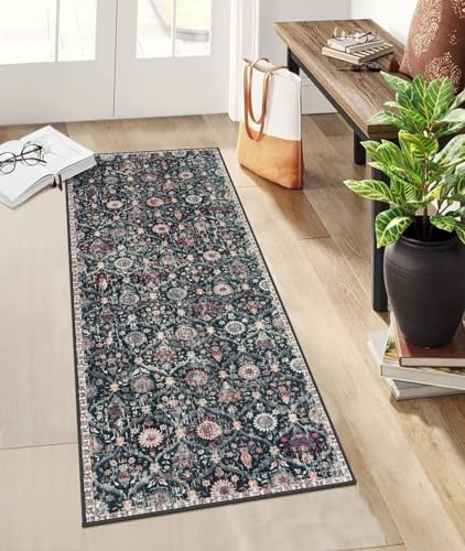 Lahome Moroccan Kitchen Runner, 2x5 Rug Runners for Hallways Non Slip by Lahome