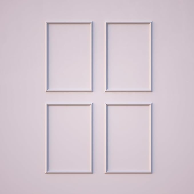 NeatiEase 4 Set Peel and Stick Wall Molding Trim Kit, 16" x24" Premade Wainscoting Panels, Self Adhesive Moulding Panel for Interior Walls Picture Frame - Image 7