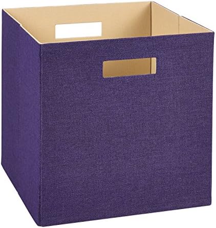 ClosetMaid 7109 Decorative Fabric Storage Bin, Purple by Unknown