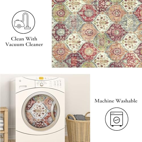Lahome Washable Entryway Rug, 2x4 Kitchen Rugs for Entryway Bathroom - Image 5