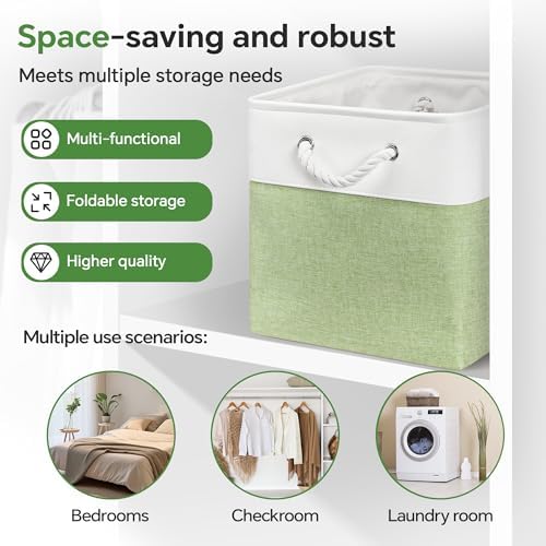 ECDYQXVU 13x13x13 Inch Storage Cube Bins Foldable Organizer Baskets 6 Pack - Image 6