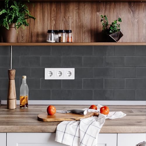 STICKGOO 10-Sheet Subway Tile Peel and Stick Backsplash, Self Adhesive Vinyl Wall Tiles, Stick on Backsplash for Kitchen and Bathroom(Thicker Design) - Image 5