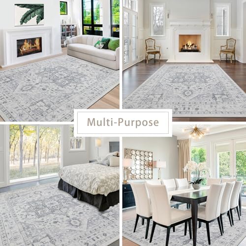 Washable Rugs 5x7 Area Rugs for Living Room,Bedroom,Dining Room,Playroom - Image 5