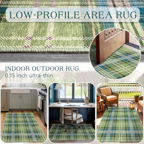 3x5 Buffalo Entry Rug - Washable Indoor Outdoor Mats for Front Door - Image 5