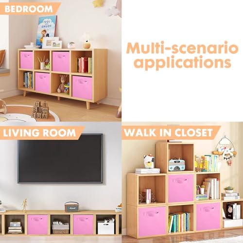 ShellKingdom Storage Bins, Foldable Fabric Storage Cubes And Cloth Storage - Image 6