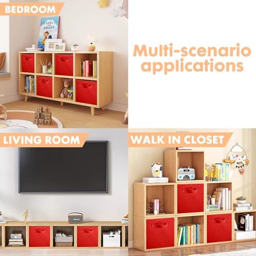 ShellKingdom Storage Bins, Foldable Fabric Storage Cubes And Cloth Storage - Image 6