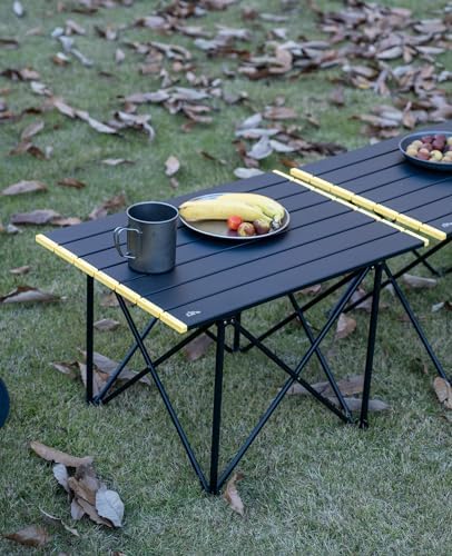 iClimb Ultralight Compact Camping Folding Table (Reinforced Black - L) - Image 5