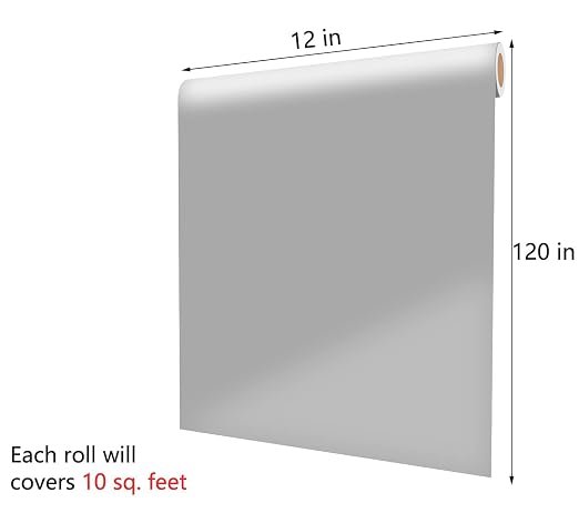 Decotalk Mirror Wallpaper Peel and Stick Mirror Adhesive Mirror Sticker for Walls Flexible Mirrors Wall Stickers for Craft Soft Mirrors Contact Paper Reflective Films Non-Glass 12"x120" - Image 7