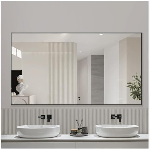 Black Mirror Border Peel and Stick Molding Trim Flexible Self Adhesive Wall Trim Decorative Mirror Trim for Border, TV, Wall, Mirror, Door, Backsplash, Wardrobe, Gap Sealing (1/2 IN X 16.4 FT, Black) - Image 4