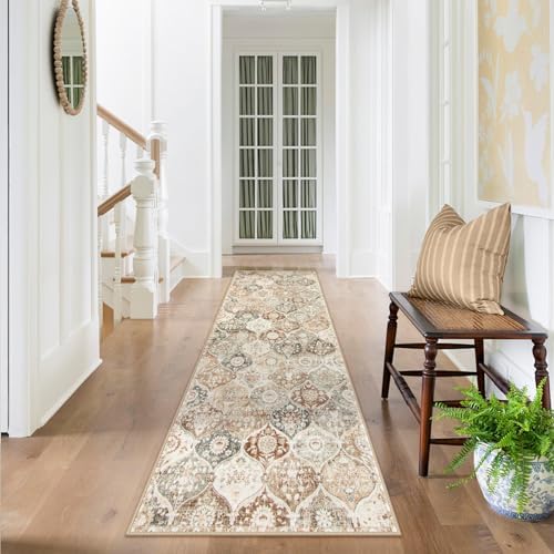 Lahome Moroccan Hallway Rug, 2'5''x8' Kitchen Runner Rugs Non Skid Washable - Image 5