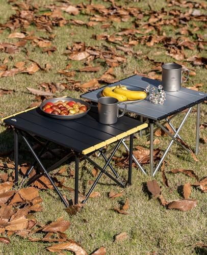 iClimb Ultralight Compact Camping Folding Table (Reinforced Black - S) - Image 6