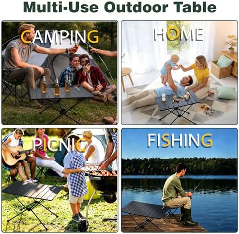 SUNNYFEEL Portable Camping Side Table - Folding Lightweight Beach Table - Image 7