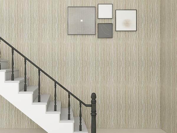 KASARO 3D Faux Stone PU Wall Panels, 3 Pack Flowstone White | Lightweight PU wainscoting panels with natural texture for accent walls, home & office decor, easy install, 47.2" x 23.6" - Image 3
