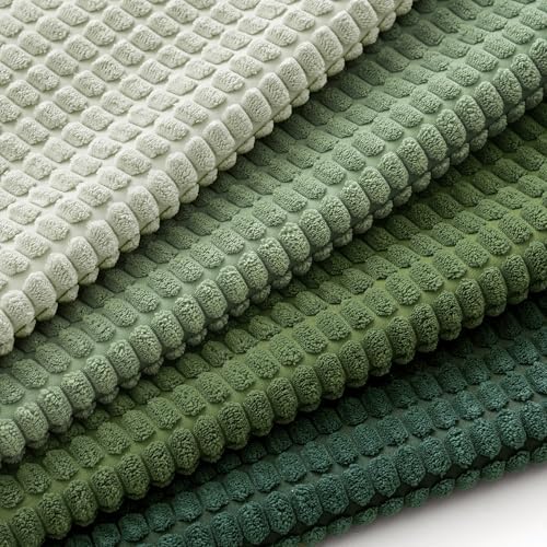 MIULEE Boho Euro Decorative Pillow Covers 24x24 Inch Set of 4 Forest Green - Image 2