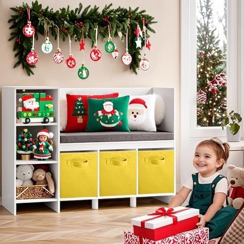 ShellKingdom Storage Bins, Foldable Fabric Storage Cubes And Cloth Storage - Image 2