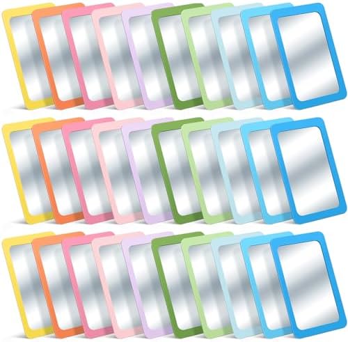 Dandat 30 Pcs 6x4 Shatter Proof Unbreakable Kids Mirrors, Macaron Color by Dandat
