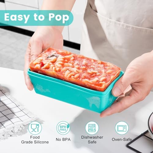 Gemice 2-Cup Silicone Freezer Molds with Lids, Individual 4-Pack - Image 5