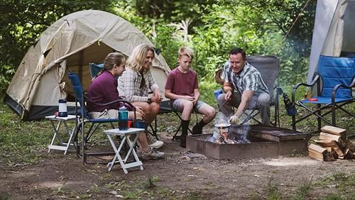 ALPS Mountaineering Sidekick Portable Stool or Side Table – Ultra Lightweight 2 lb Folding Camp Furniture with 200 lb Capacity, Aluminum Frame for Camping, Tailgating, RV & Patio - Image 4