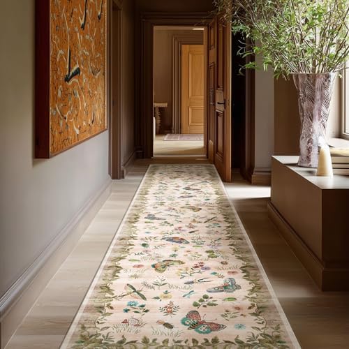 Machine Washable Hallway Runner Rugs: 2'x10' Kitchen Runner Stain Resistant Non Slip Low Pile Soft Carpet Runners for Hallways Indoor Entryway Kitchen Laundry Room Bedroom Bathroom Farmhouse - Image 6
