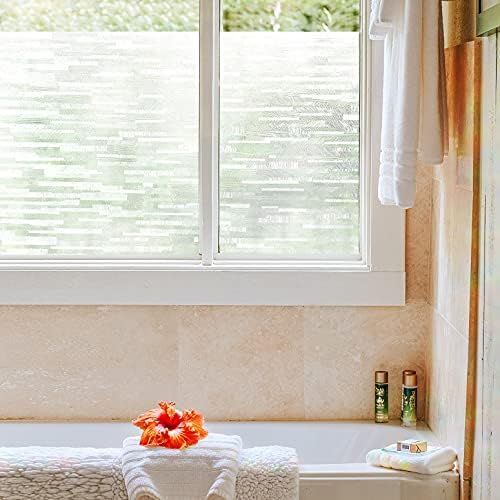 CottonColors Window Privacy Film 17"X 78", Frosted Glass Window Film - Image 6