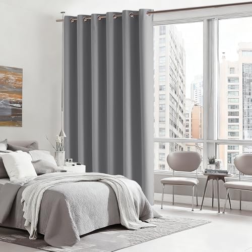 RYB HOME Blackout Thermal Insulated Curtain for Sliding Glass Door - Image 3