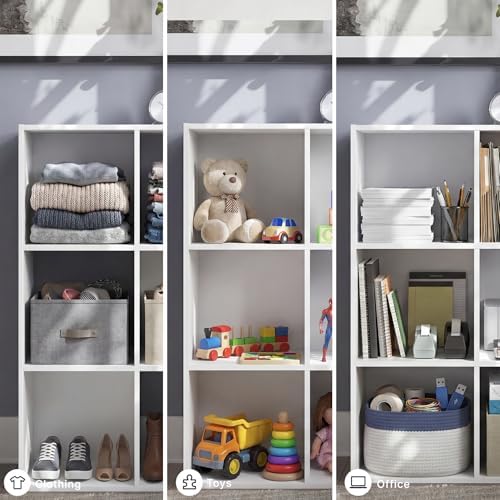 Signature Design by Ashley Onita 6 Cube Storage Organizer, White - Image 6
