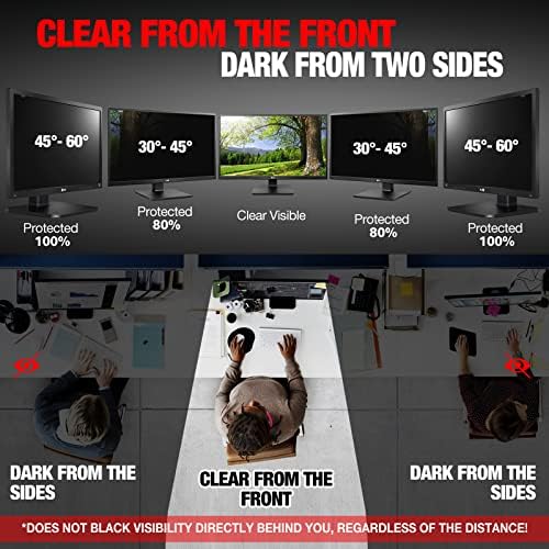 Computer Privacy Screen Filter for 22 Inch 16:10 Aspect Ratio Monitor - Image 3