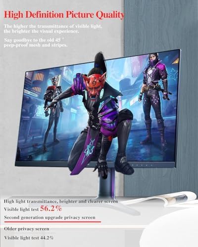 PYS 27 Inch Monitor Privacy Screen for 16:9 Widescreen Monitor, 2 Pack - Image 7