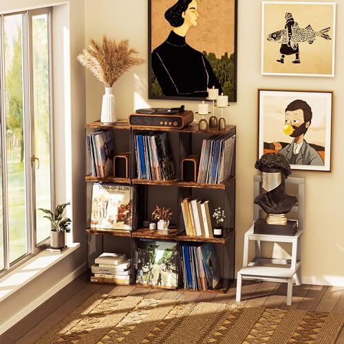 Dmevkic 3 Cube Vinyl Record Storage - Image 4