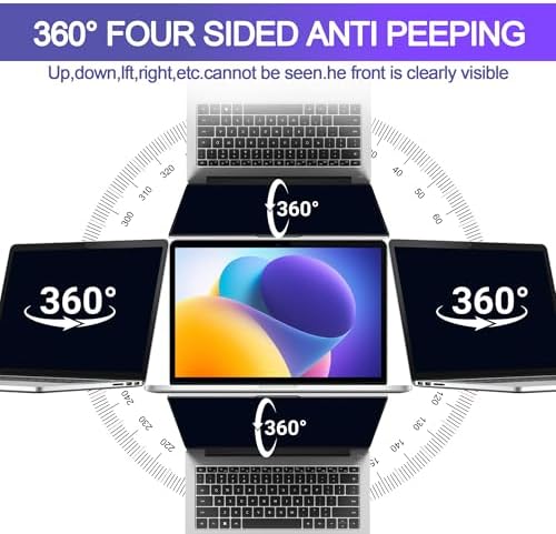360° Privacy Screen Protector Compatible for MacBook Air 13''(2018-2021,M1) - Image 2