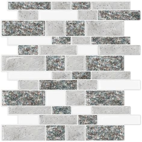 STICKGOO Peel and Stick Wall Tile Self-Adhesive Backsplash Thicker Design by STICKGOO