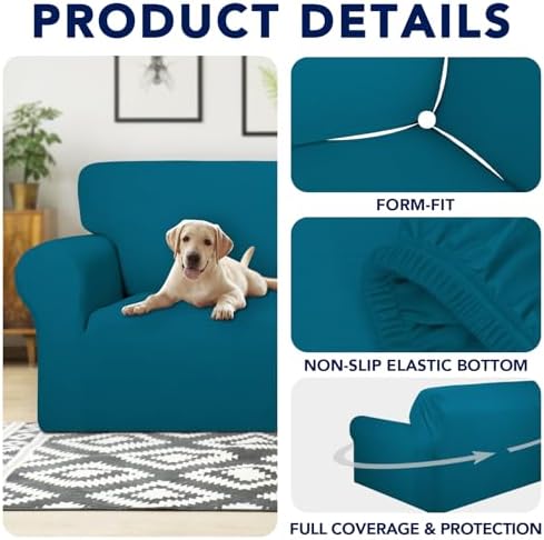 PureFit Waterproof Couch Cover Slipcovers for Couches and Sofas - Image 4