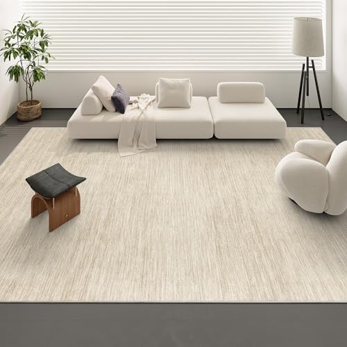 Valenrug 9x12 Area Rug Non Slip, Large Washable Rugs for Living Room, Beige by Valenrug