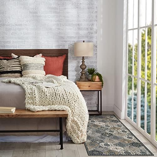 Lahome Moroccan Kitchen Runner, 2x5 Washable Runners for Hallways Non Slip - Image 6