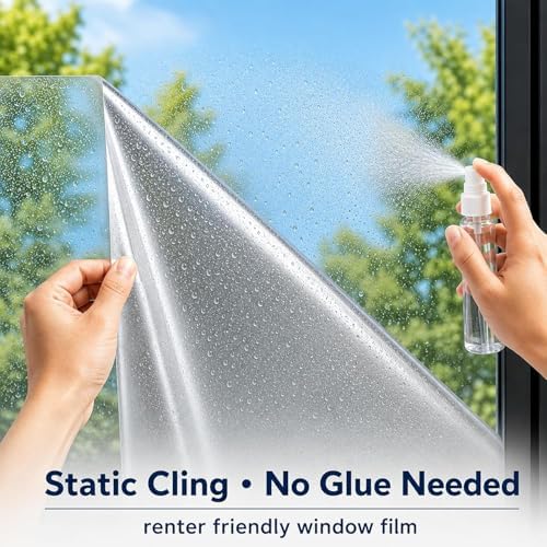 FILMGOO One Way Privacy Window Film Heat Control Mirror Tint 45.6Inx7.2Ft - Image 5